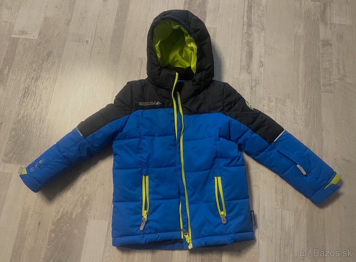 Chlapcenska lyziarska bunda Northville, velk 122,stlp 3000