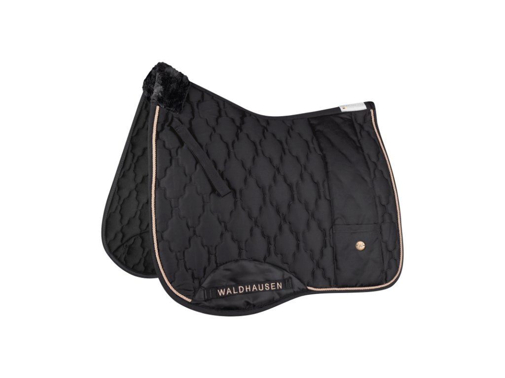 Čierna deka pod anglicke sedlo