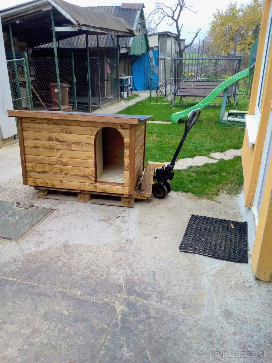 Zateplená búda pre psa