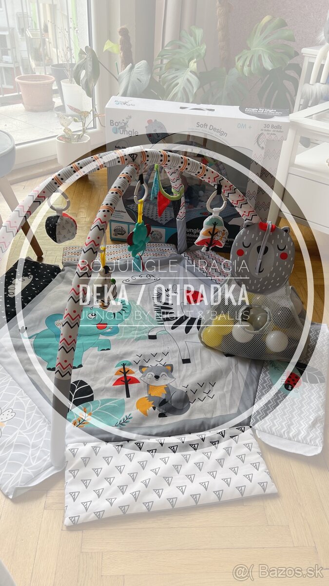 Hracia deka / ohradka s loptičkami