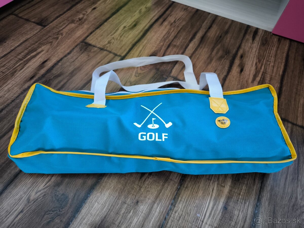Detský drevený golf