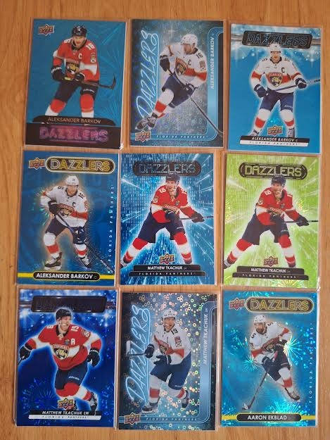 Hokejove karty,kartičky Florida Panthers - dazzlers