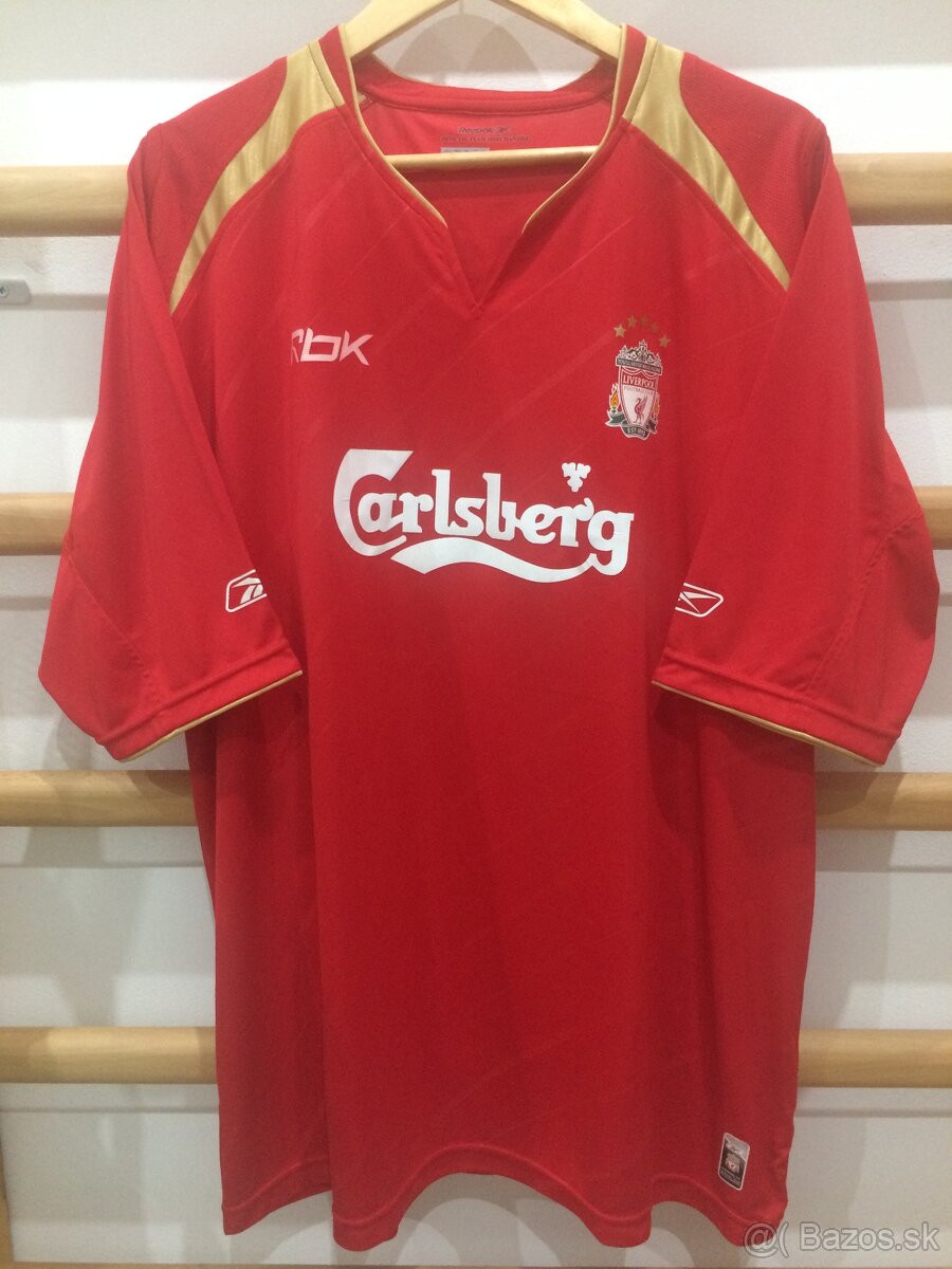Liverpool FC 2005-06 reebok (home) dres GERRARD #8, veľ. 2XL