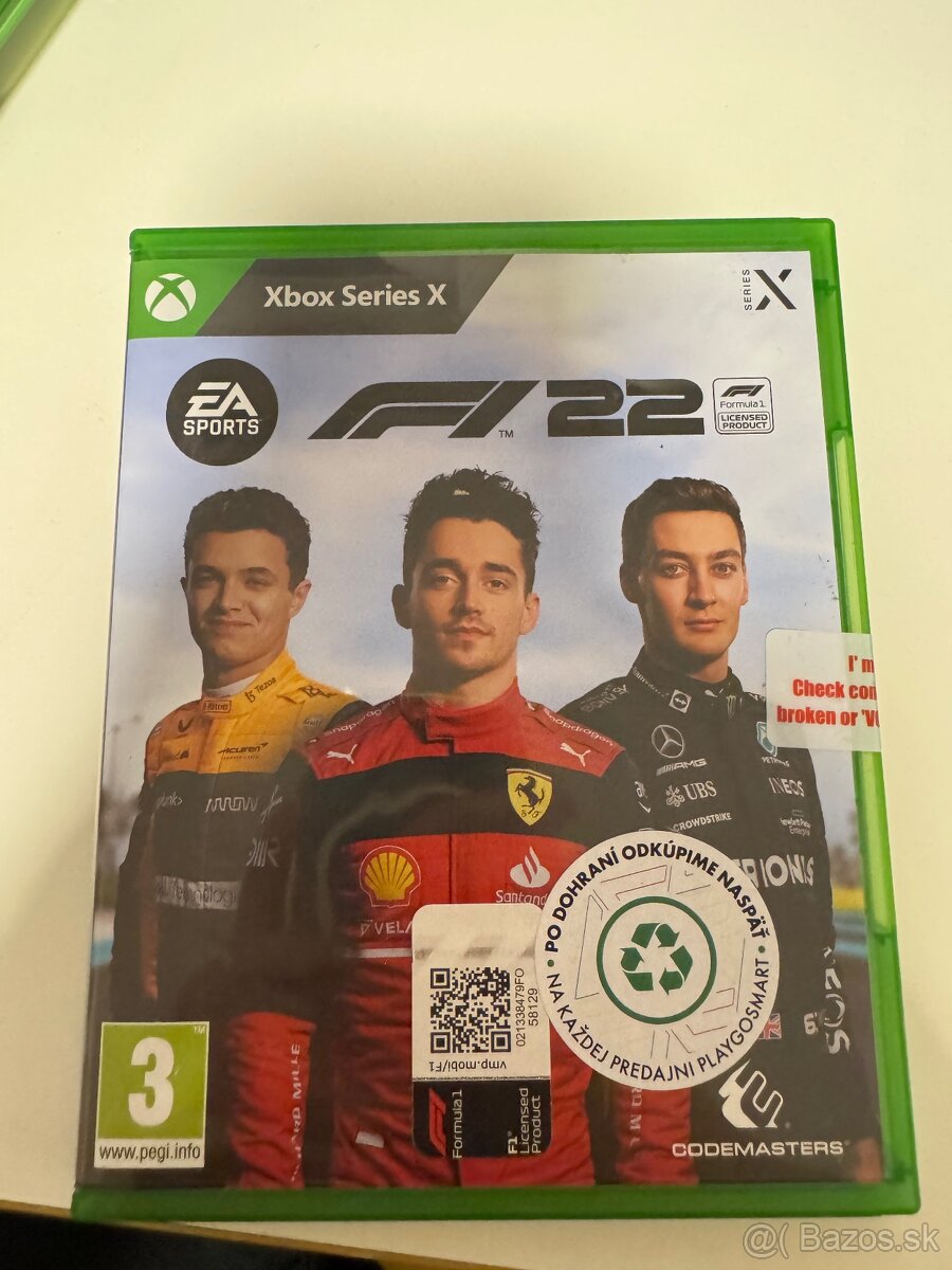 predam f1 2022 na xbox series