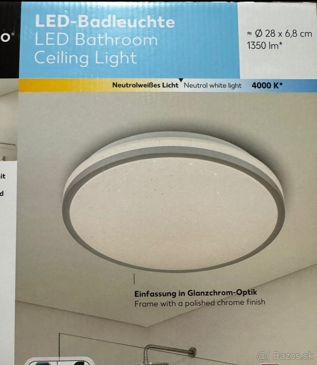 LED lampa do kupelne IP44