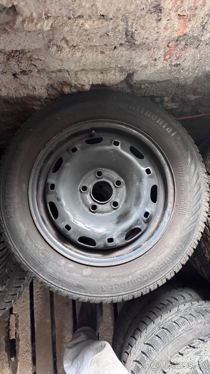 5x100 letné 165/70 r14
