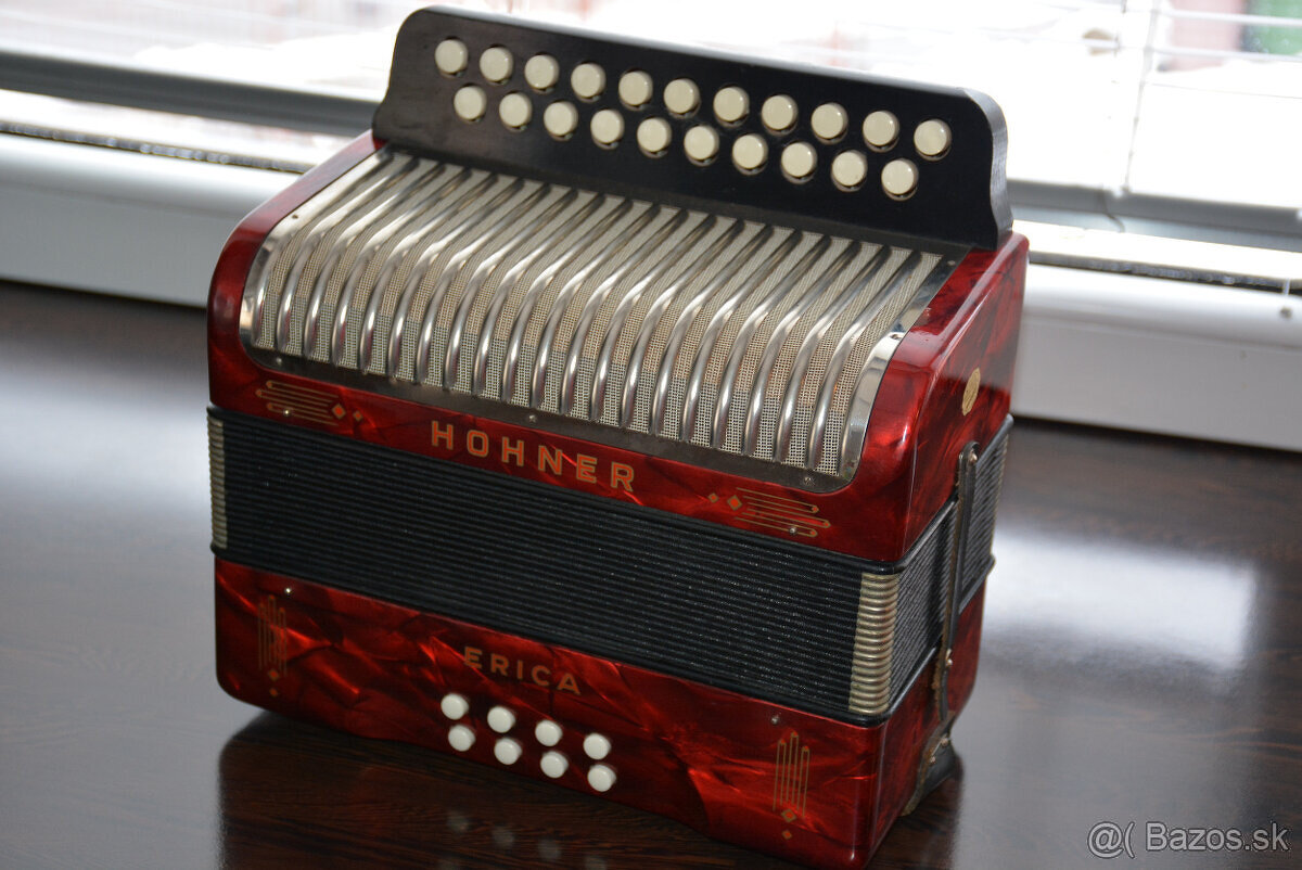 Heligonka Hohner pre deti alebo začiatoćníka C-F