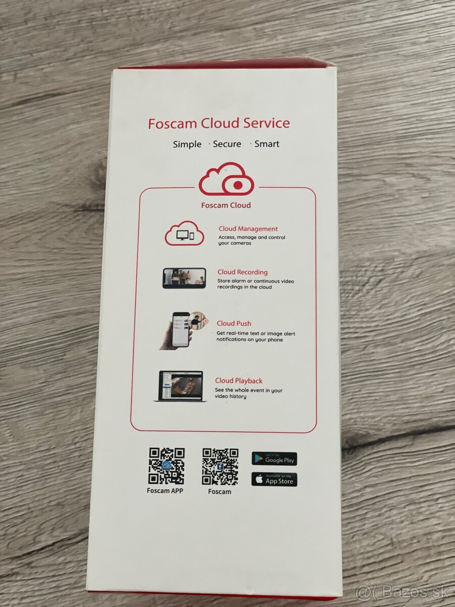 Foscam X5 - 5MP WiFi IP kameru (nová, nepoužitá)