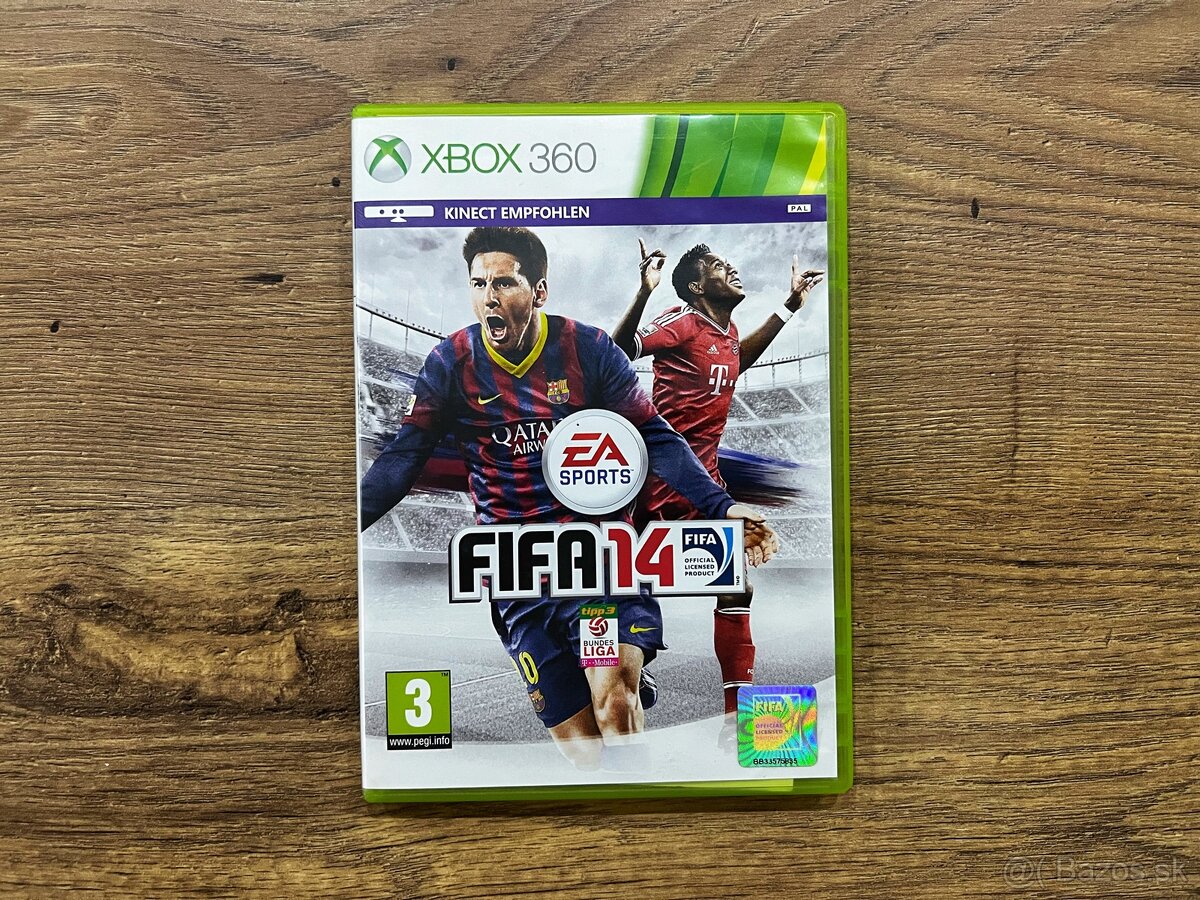 Hra FIFA 14 na Xbox 360