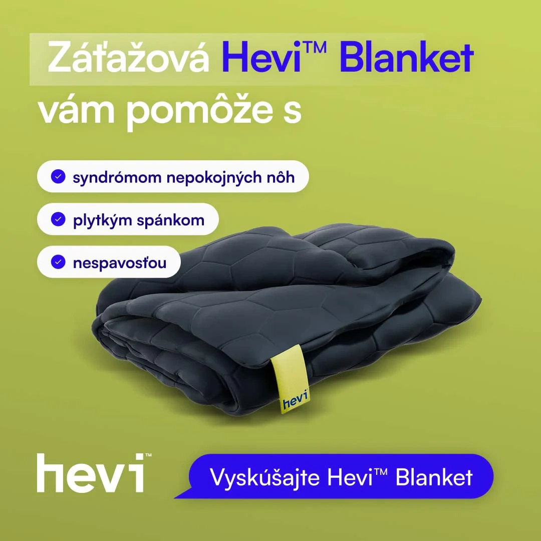 HEVI blanket 9kg, zatazova prikryvka / deka / paplon