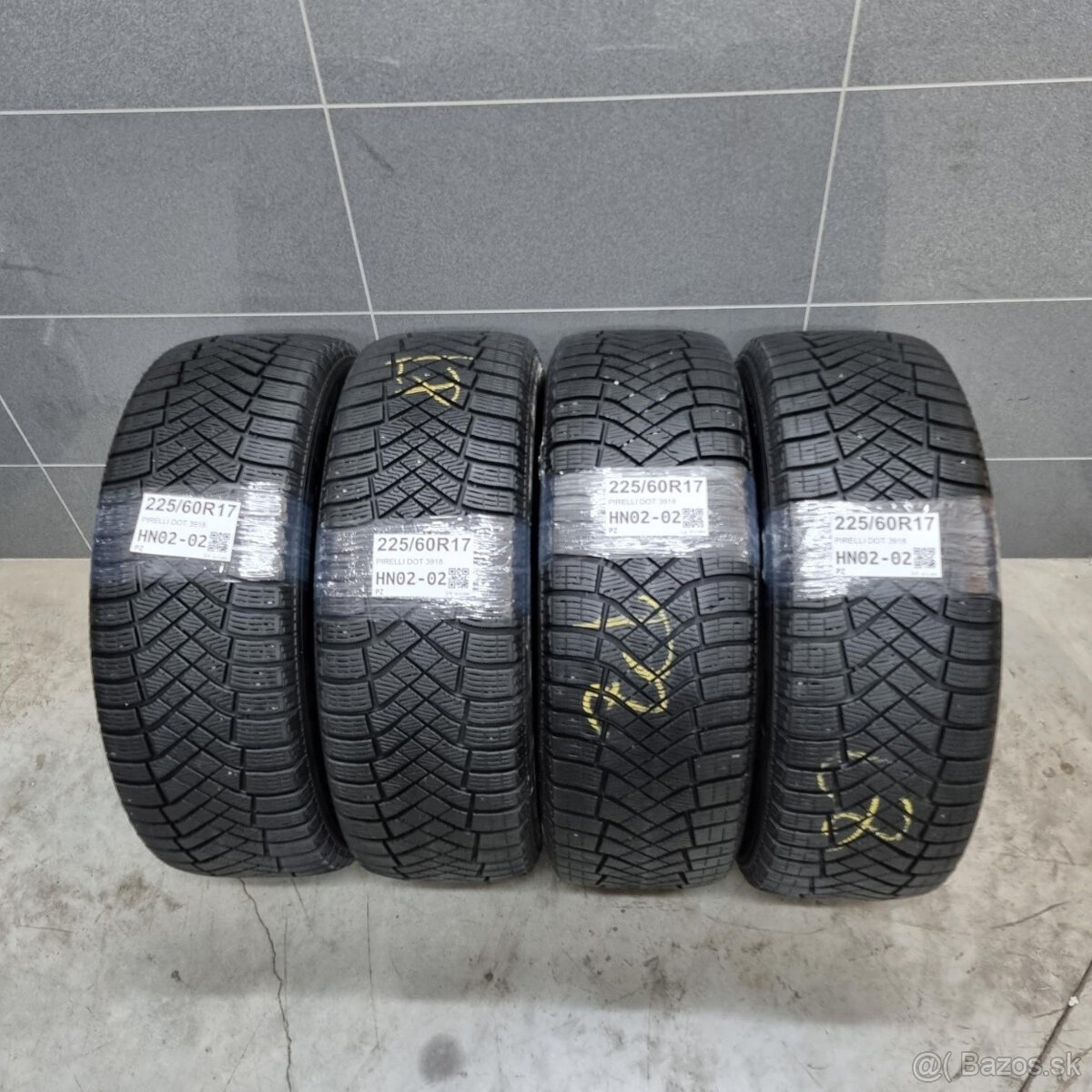 Zimné pneumatiky 225/60 R17 PIRELLI DOT3918