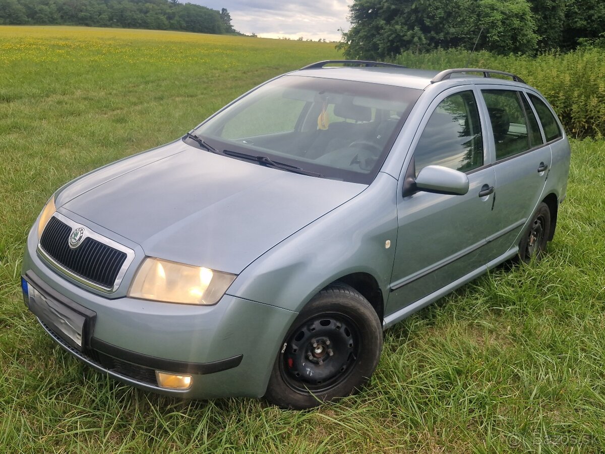 ŠKODA FABIA combi 1.4 mpi 50kW (70PS) r.v.2002/4 mesiac Str.