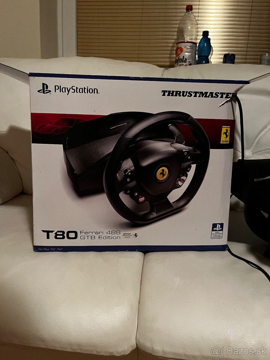 Predám volant Thrustmaster T80 Ferrari 488 GTB EDITION