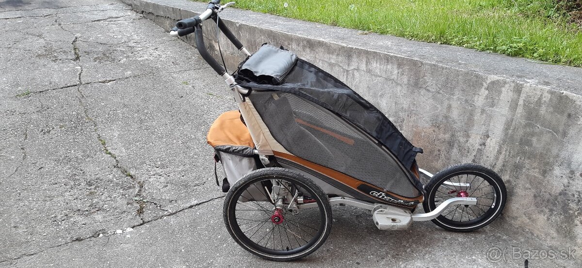 CHARIOT CX 1 - odpružený dětský vozík za kolo