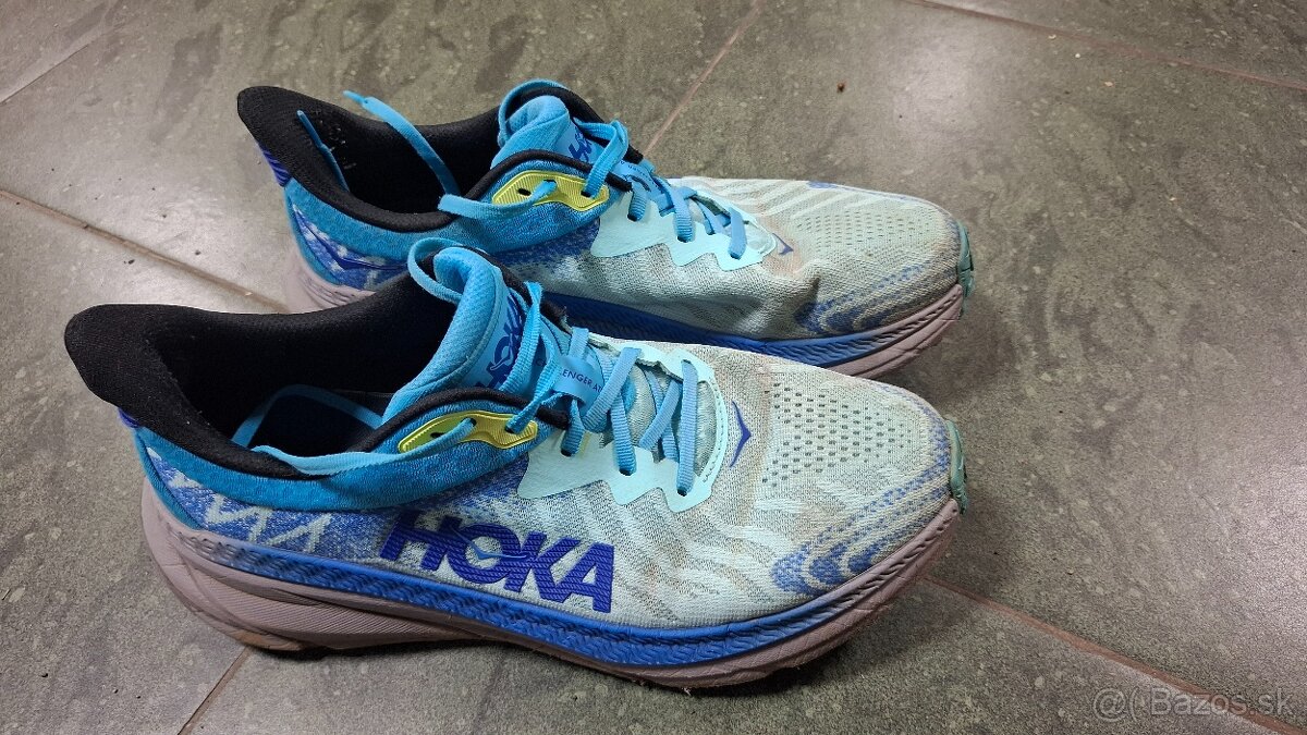 Predám Hoka Challenger 7, 451/3, modré, záruka 2r