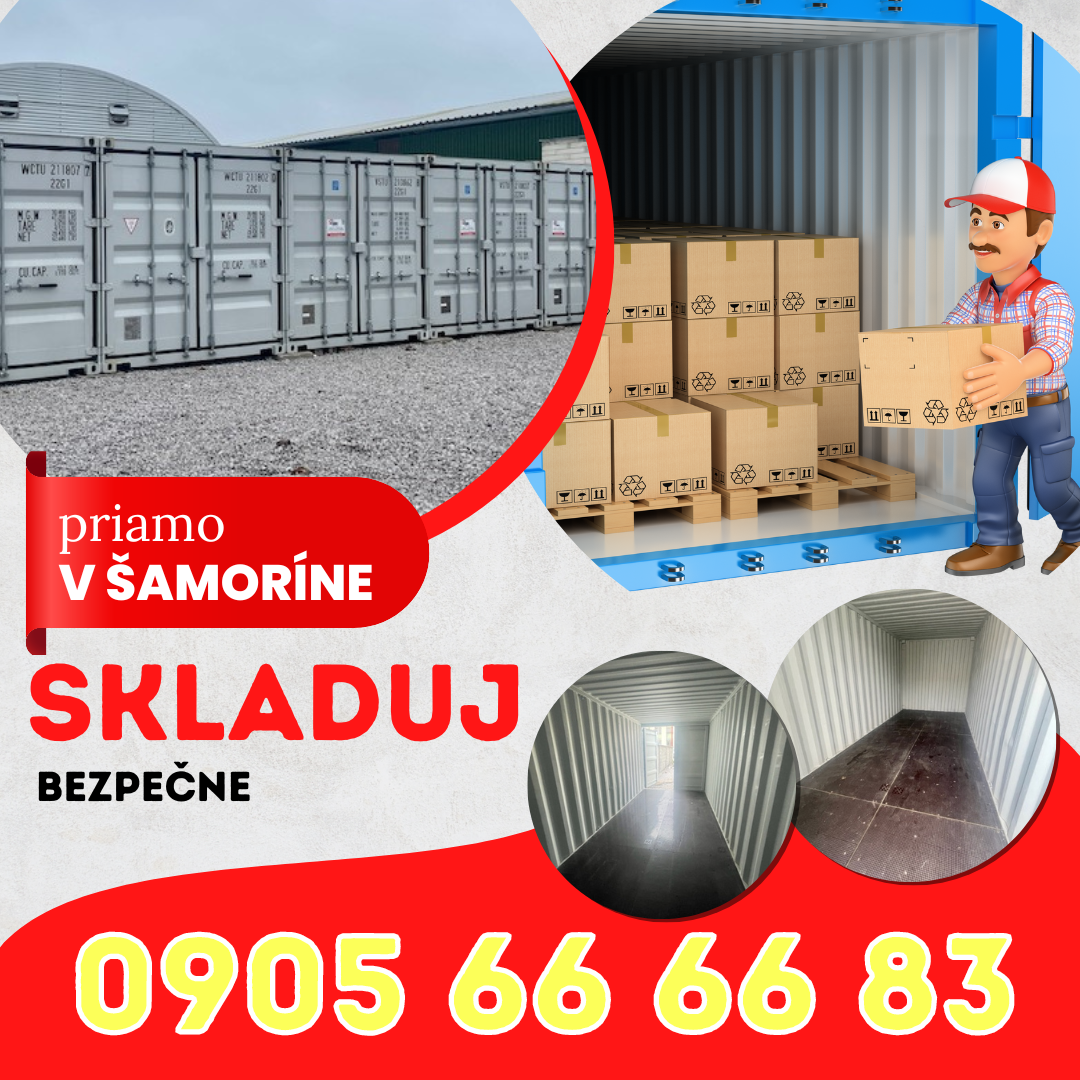 SKLADUJ BEZPEČNE V HERMETICKÝCH UZATVORENÝCH KONTAJNEROCH