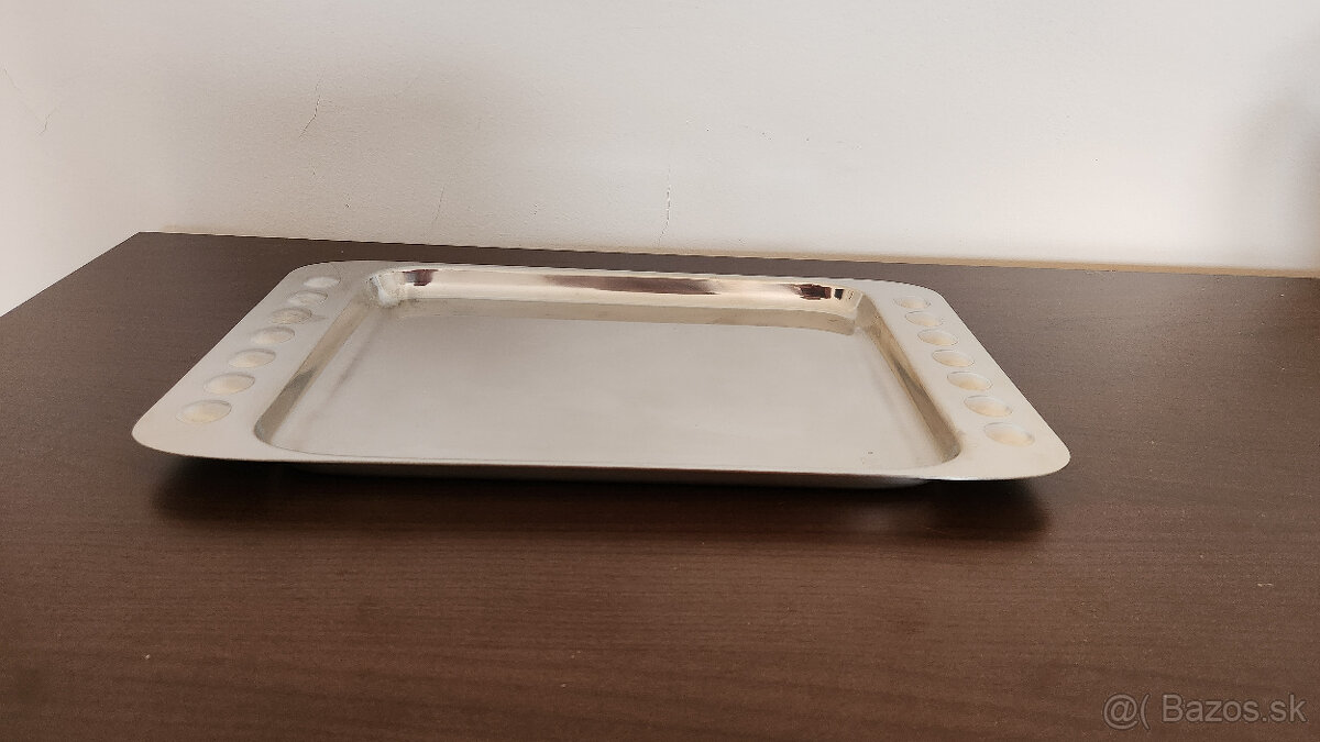 Retro nerezový podnos
