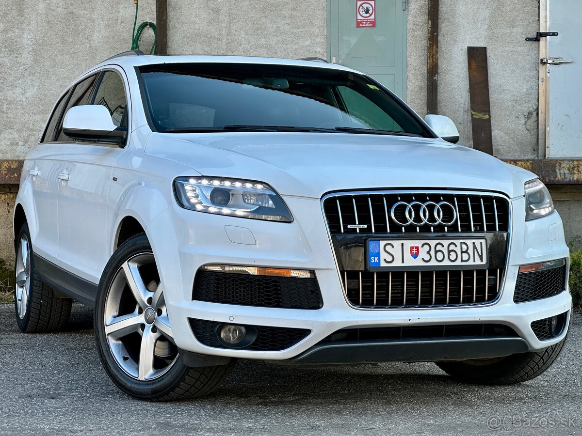 Audi Q7 Facelift 3.0TDI 176kw 2010 Quattro S-line Nová STK