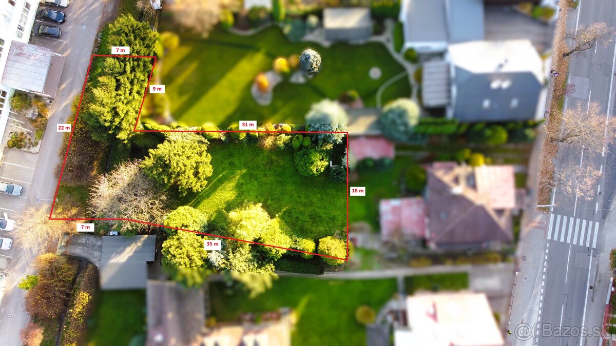 EXKLUZÍVNE Stavebná parcela s výnimočnou polohou, Žili