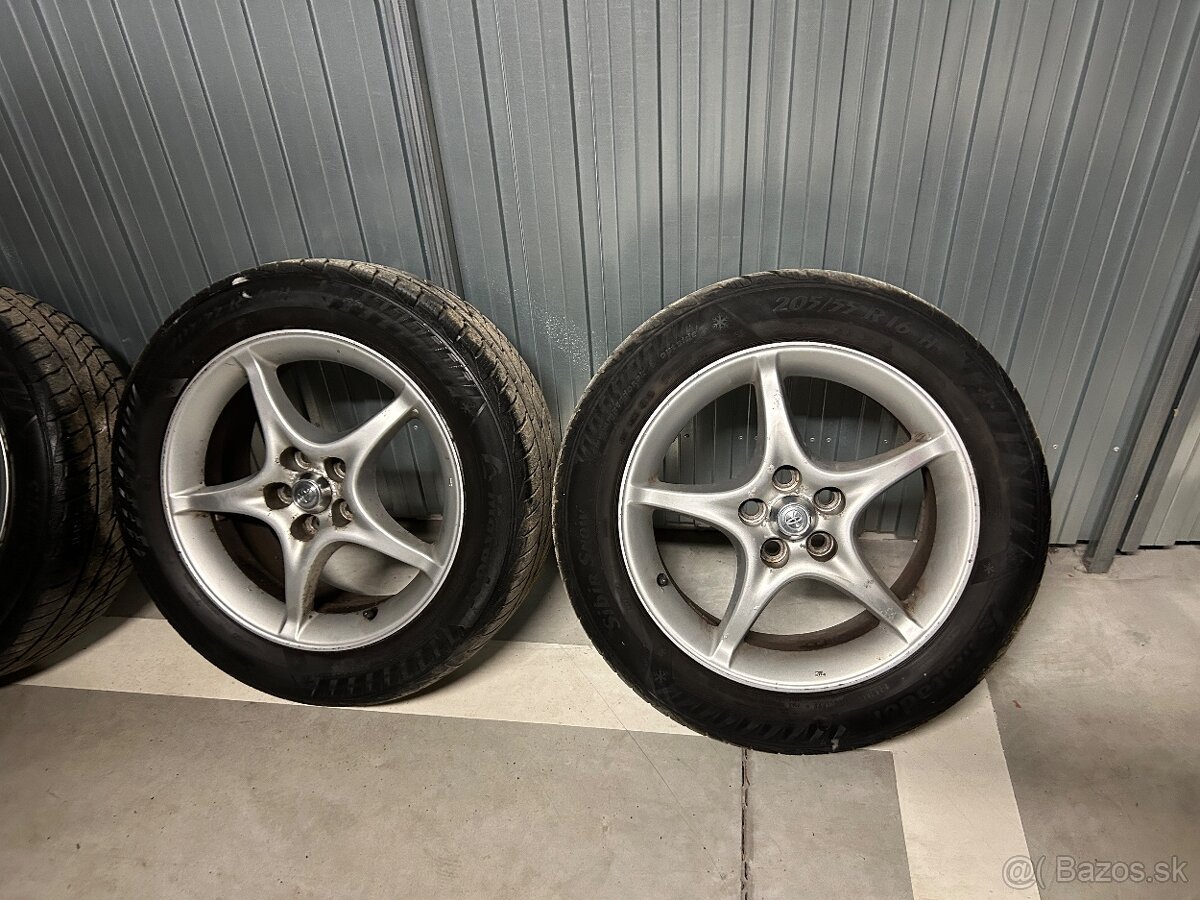 5x100 r16 elektrony +zimne pneu