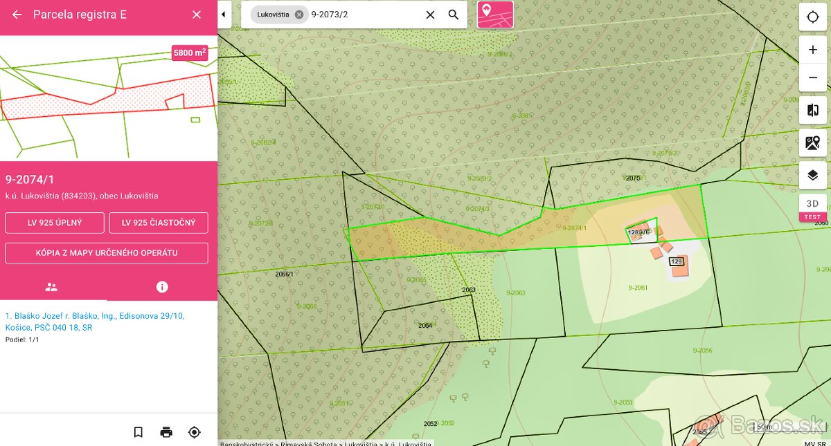 Predam pozemky - luky/les v blizkosti Rimavskej soboty