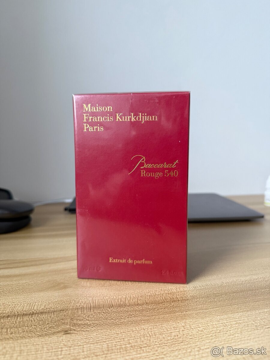 parfém MFK Baccarat Rouge 540 Extrait de Parfum 70 ml.