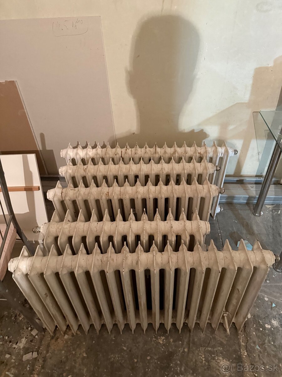 Predám zliatinové radiátori