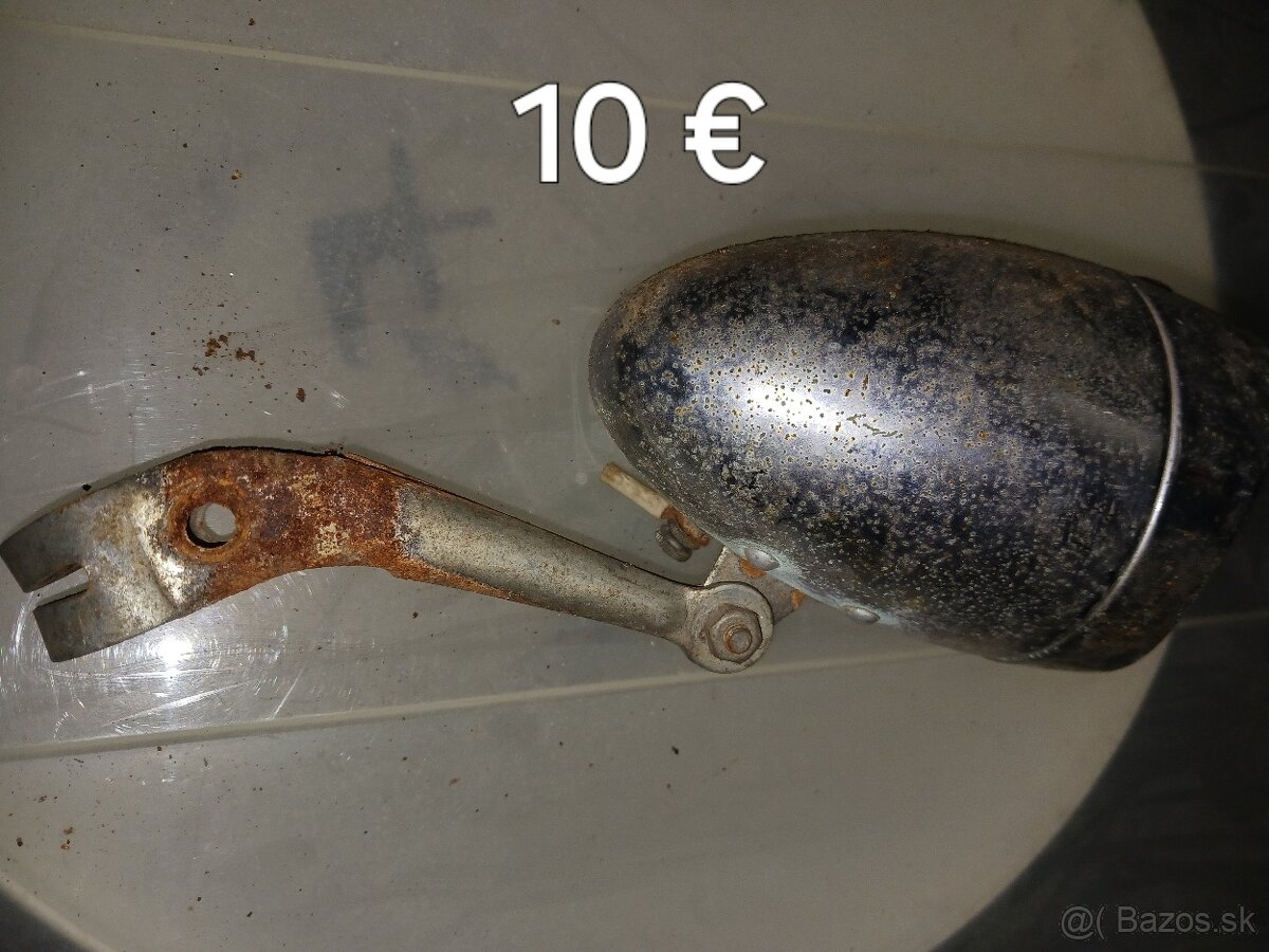 Staré svetlo na bicykel