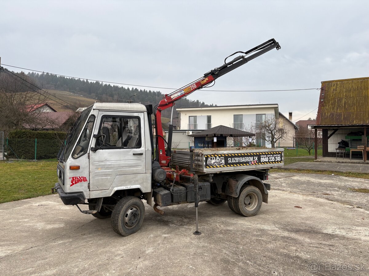 Multicar M26 4x2 Iveco 2,8 s HYDRAULICKOU RUKOU do 3,5t
