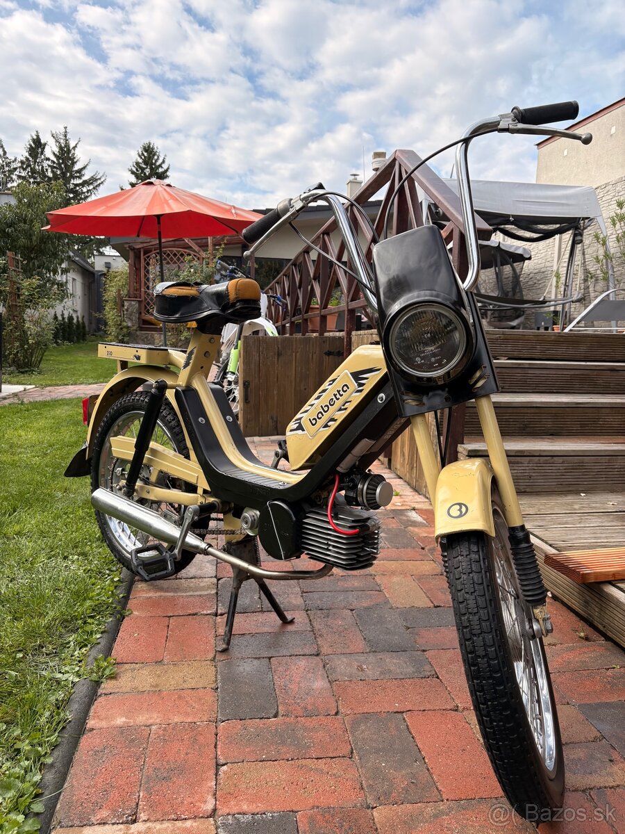 Predám babettu 210 Top stav Dellorto