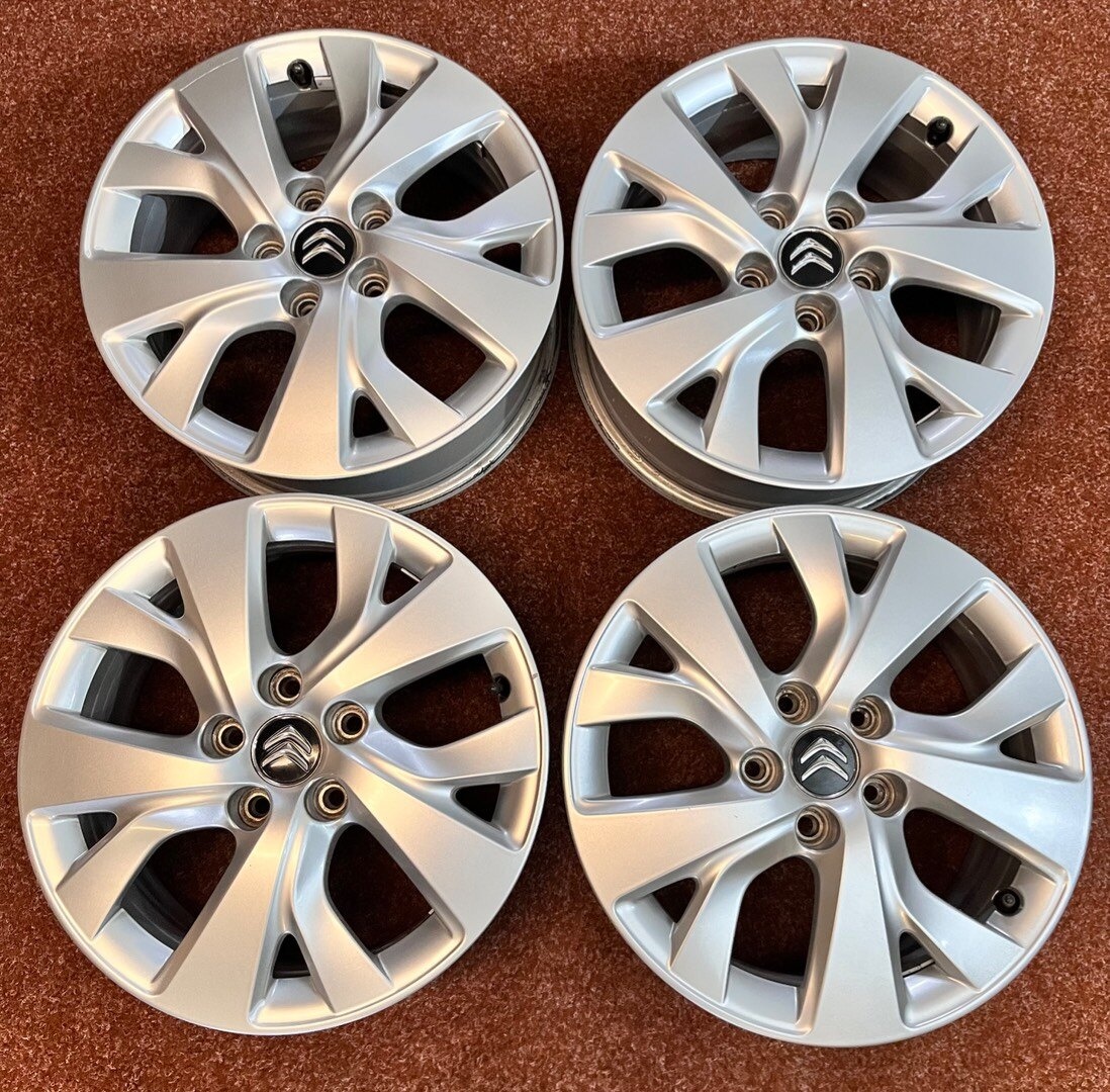 5x108 R16 Originál alu disky Citroen C4 - ET 47