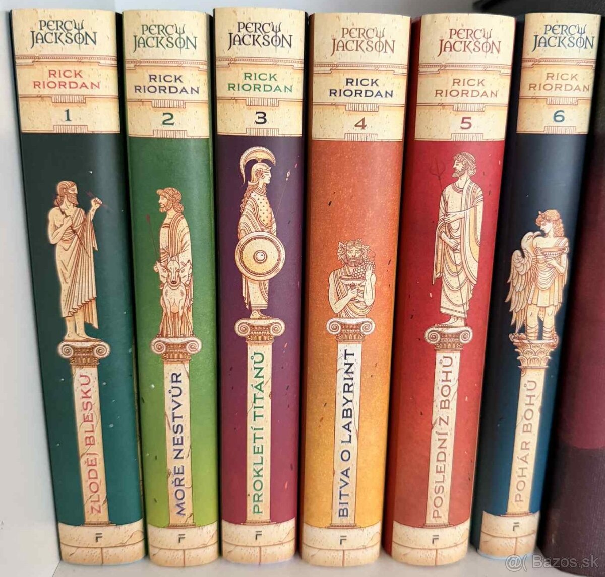 Predám Percy Jackson knihy CZ jazyk