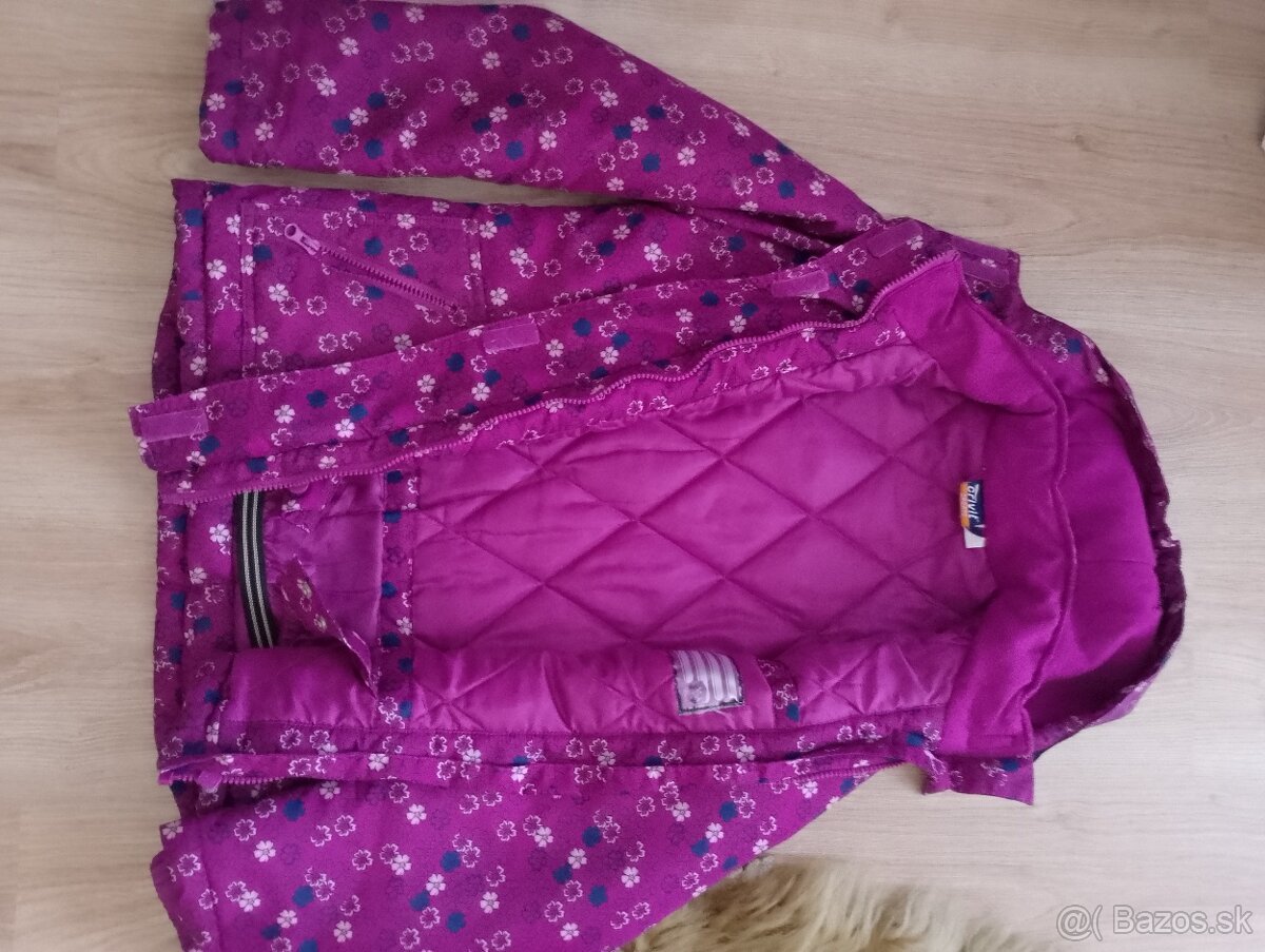 Dievčenská lyžiarska bunda