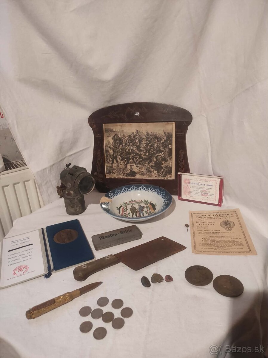 Na predaj zberatelske predmety...