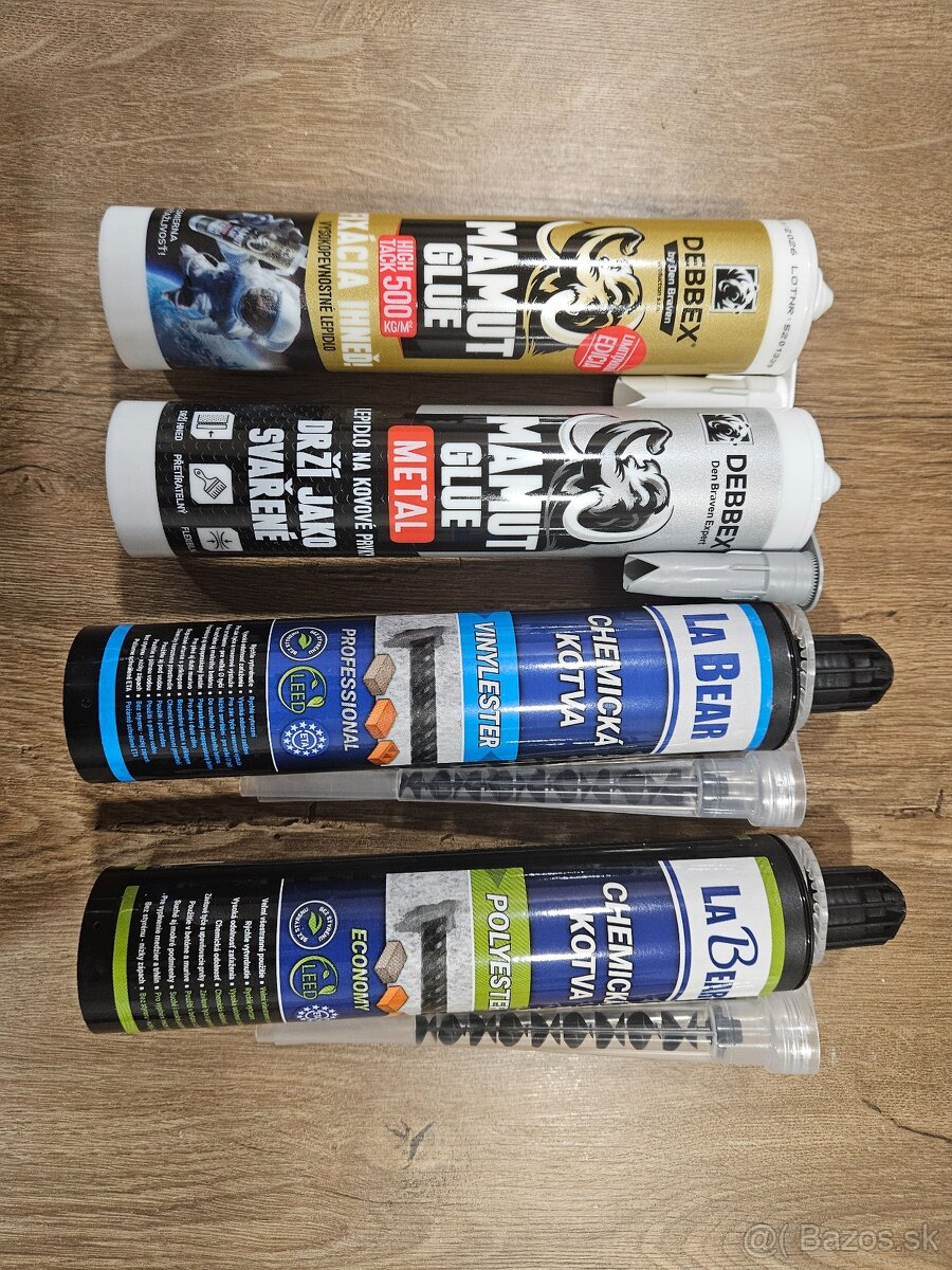 Chemická kotva, Mamut, Oprava betónu