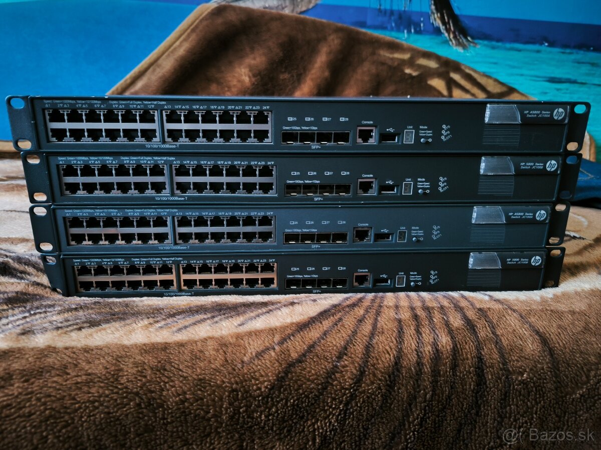 Predám switch enterprise sieťový prepínač HP A5800 Series –