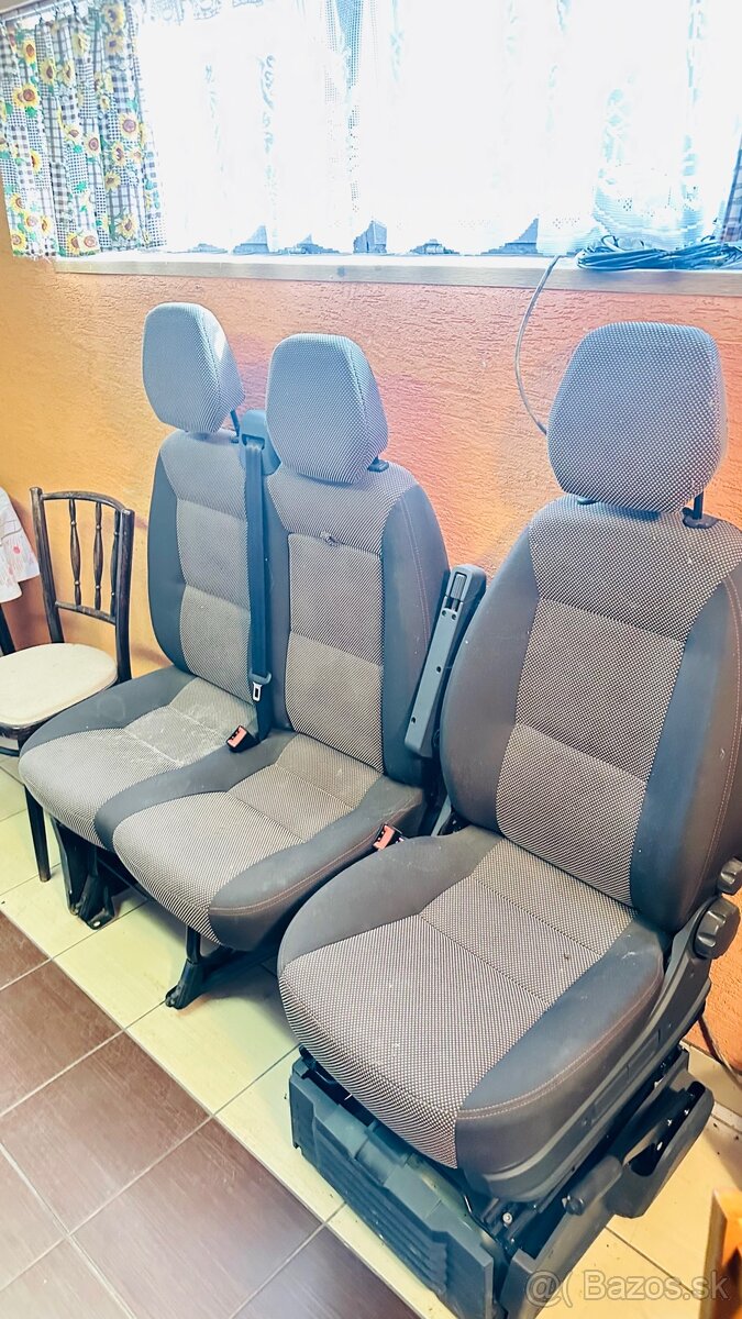 Predam Sedacky 1+2 Nove Fiat Ducato Panorama