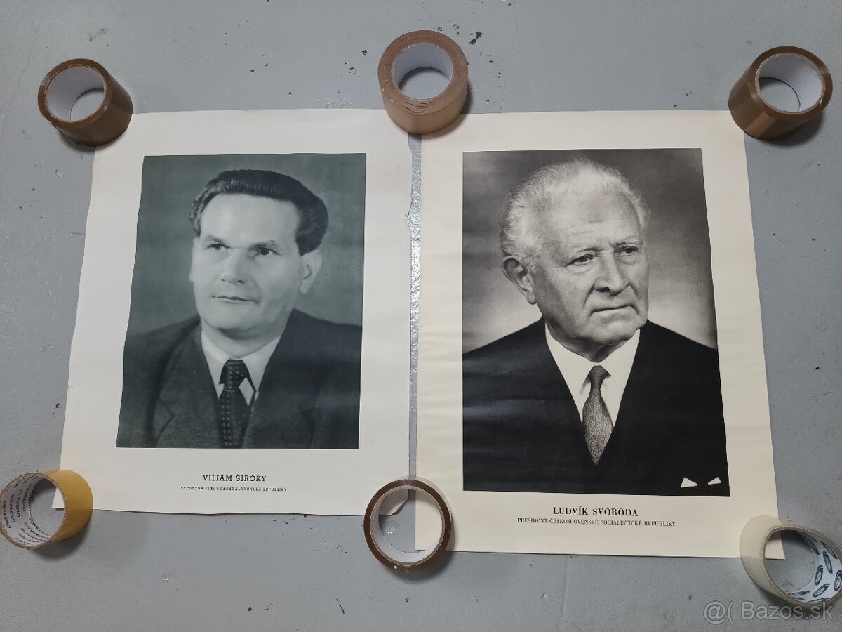 štátnicke portréty Svoboda, Široký