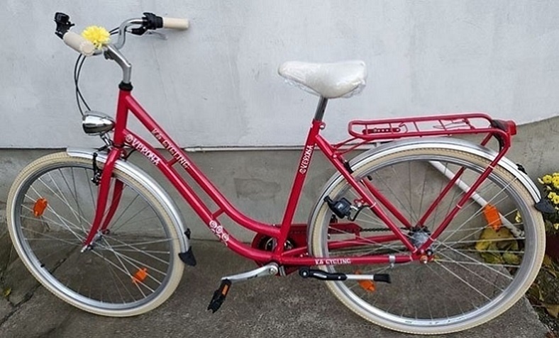 Dámsky trekingový mestský bicykel