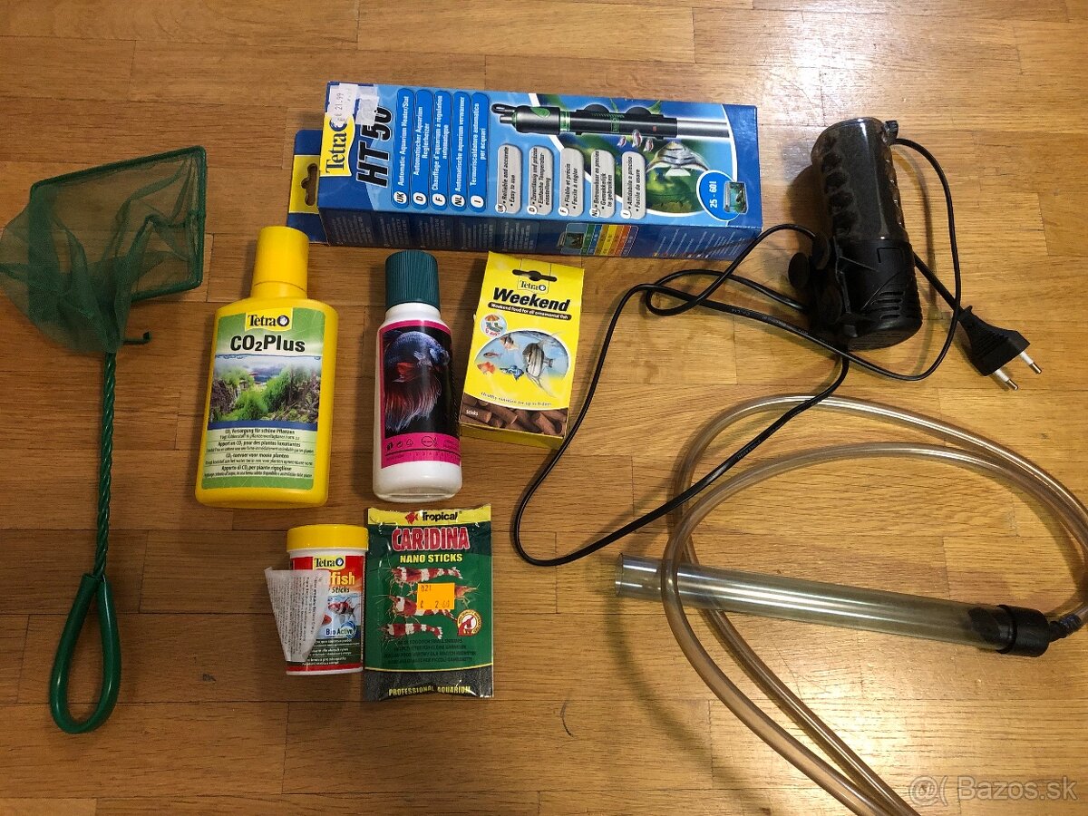 Príslušenstvo do akvária a TETRA Ohrievač
