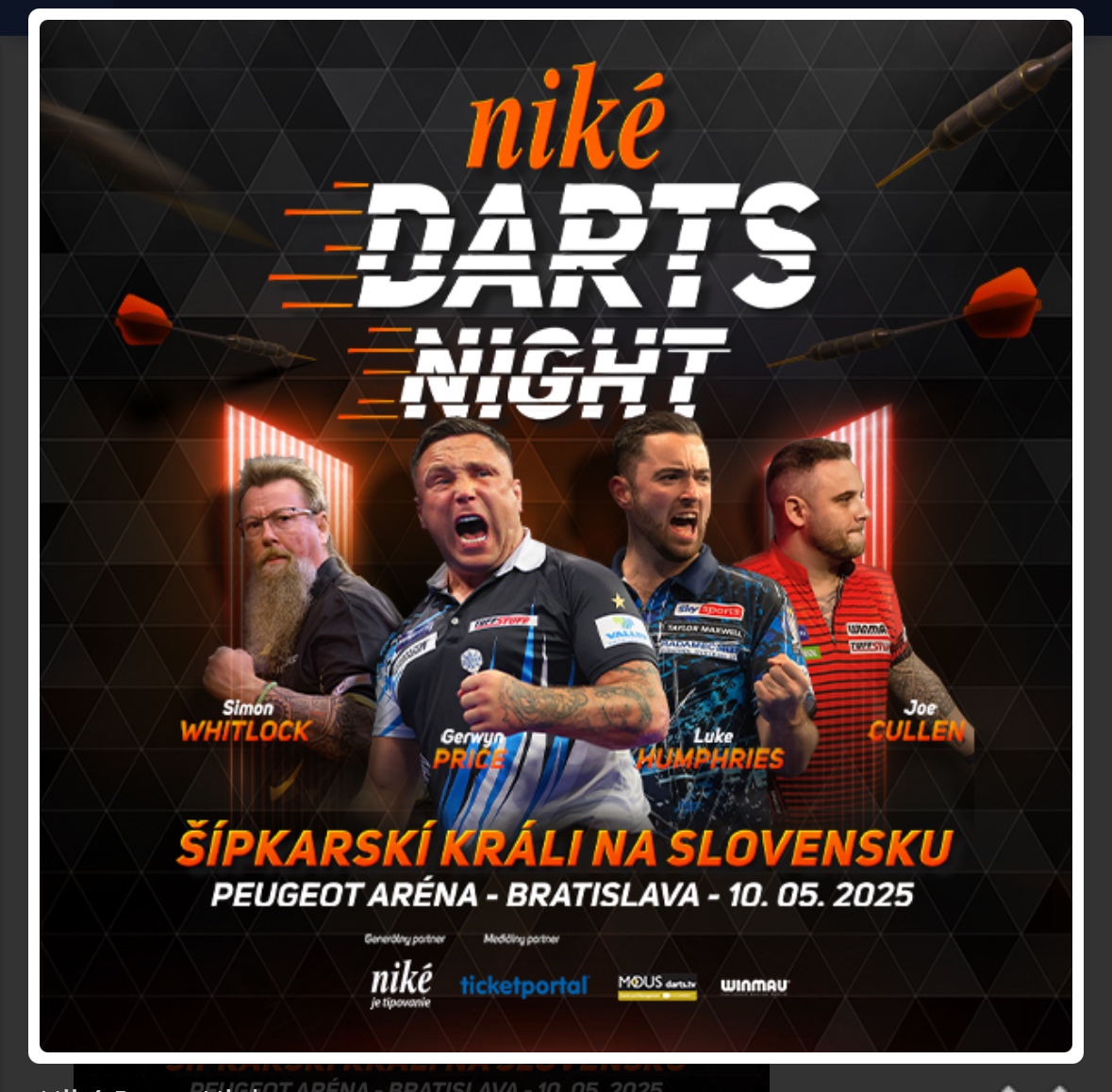 Nike Darts night