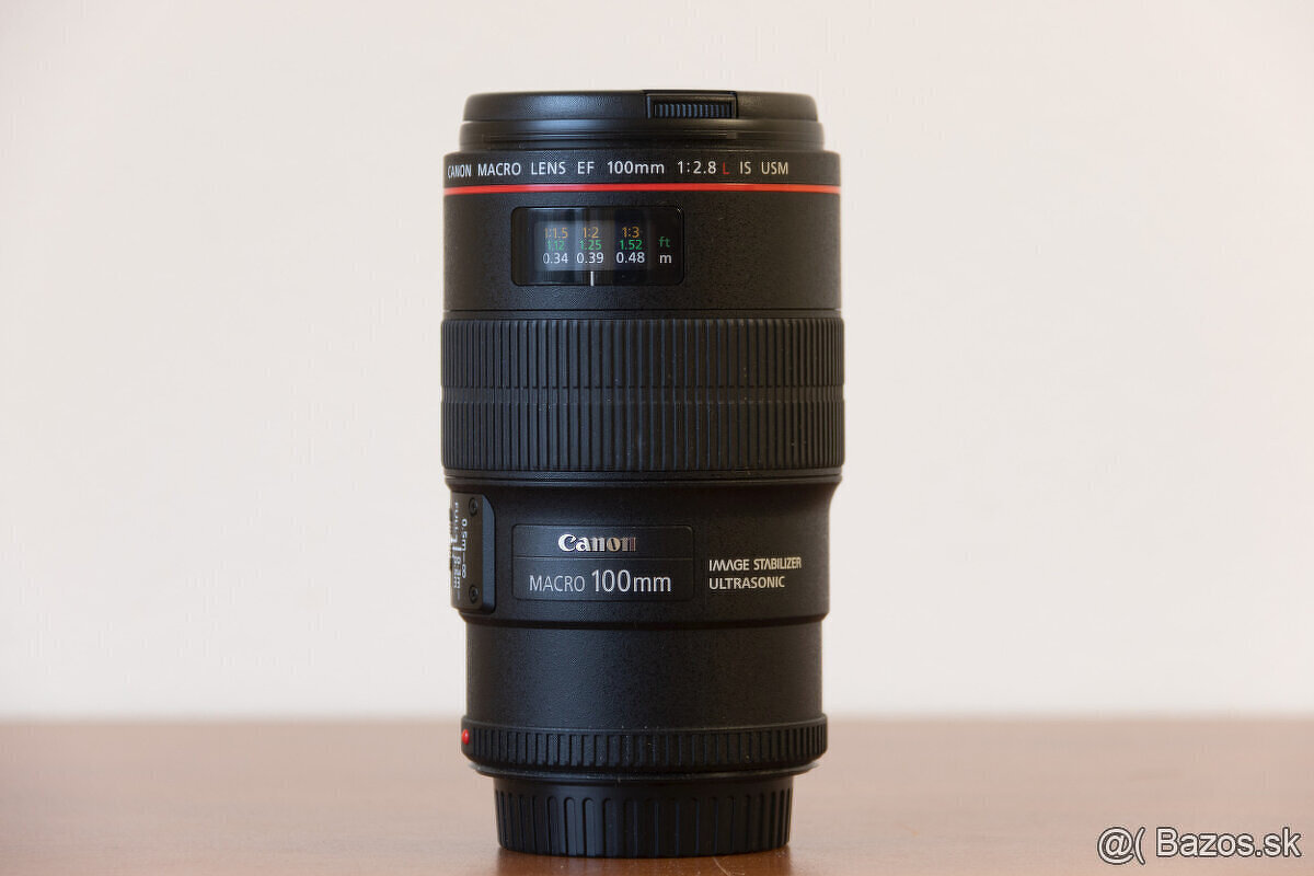 CANON EF 100mm f/2.8L IS USM MAKRO macro f2.8 - Ako novy