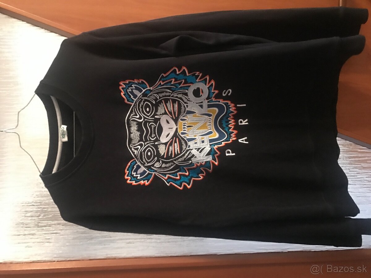 KENZO originál black pánska mikinka L