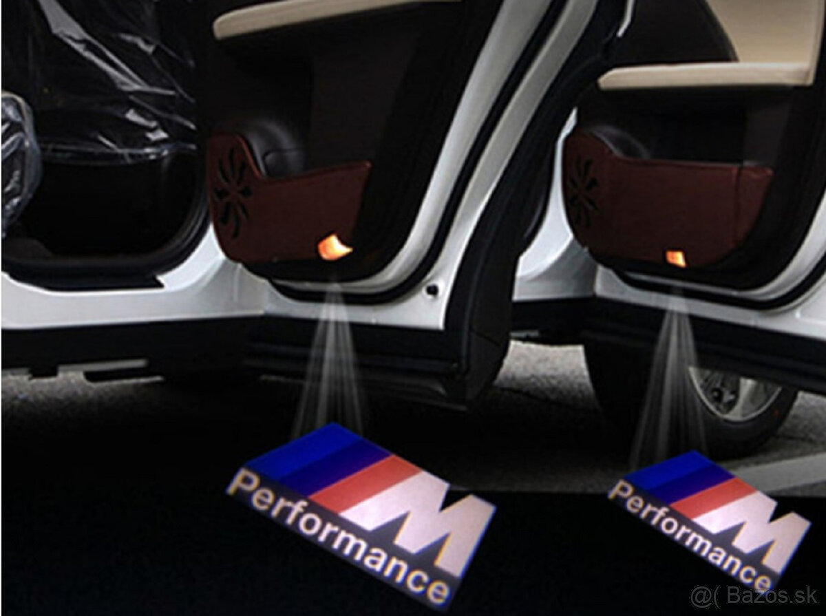 sada LED BMW M Performance logo projektorov