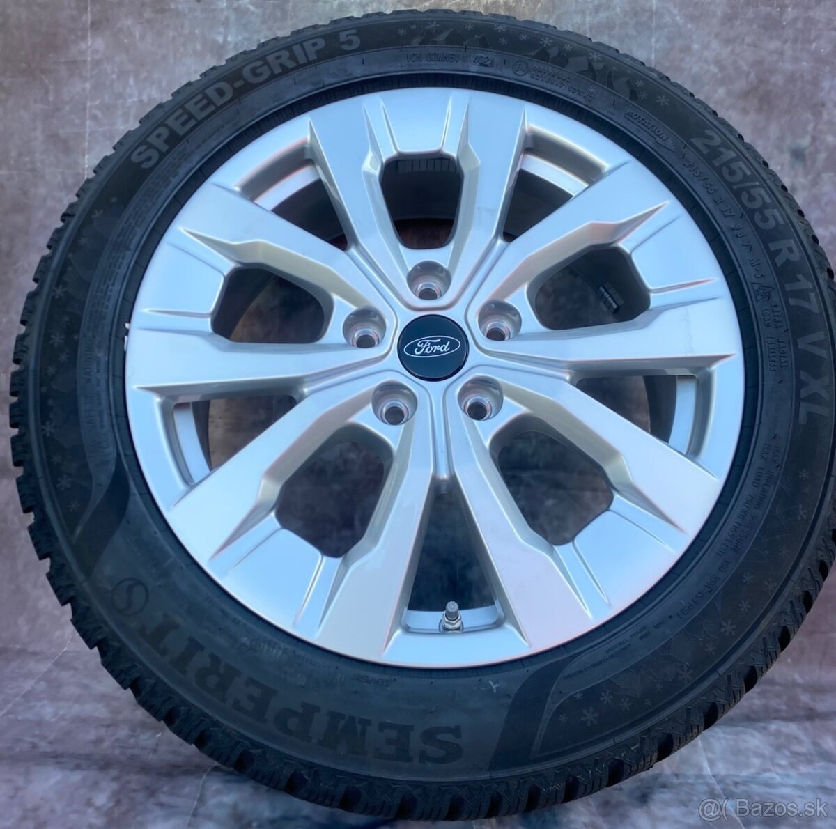 Nové orig. zimní alu Ford Transit Connect 215/55R17