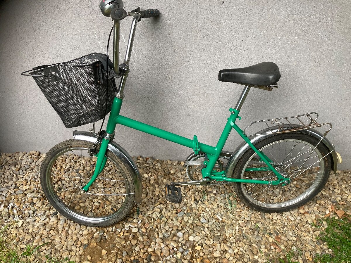 Skladací 20” mestský bicykel
