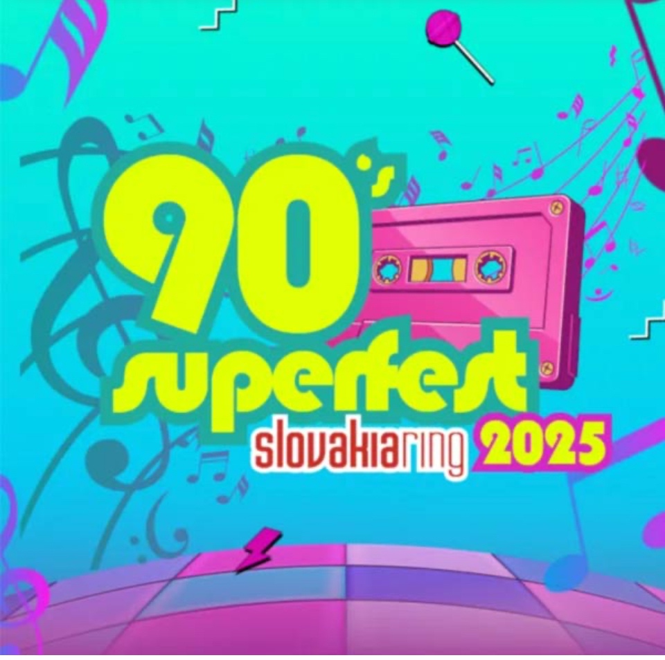 2 vstupenky 90´S SUPERFEST ON THE RING super fest orechová