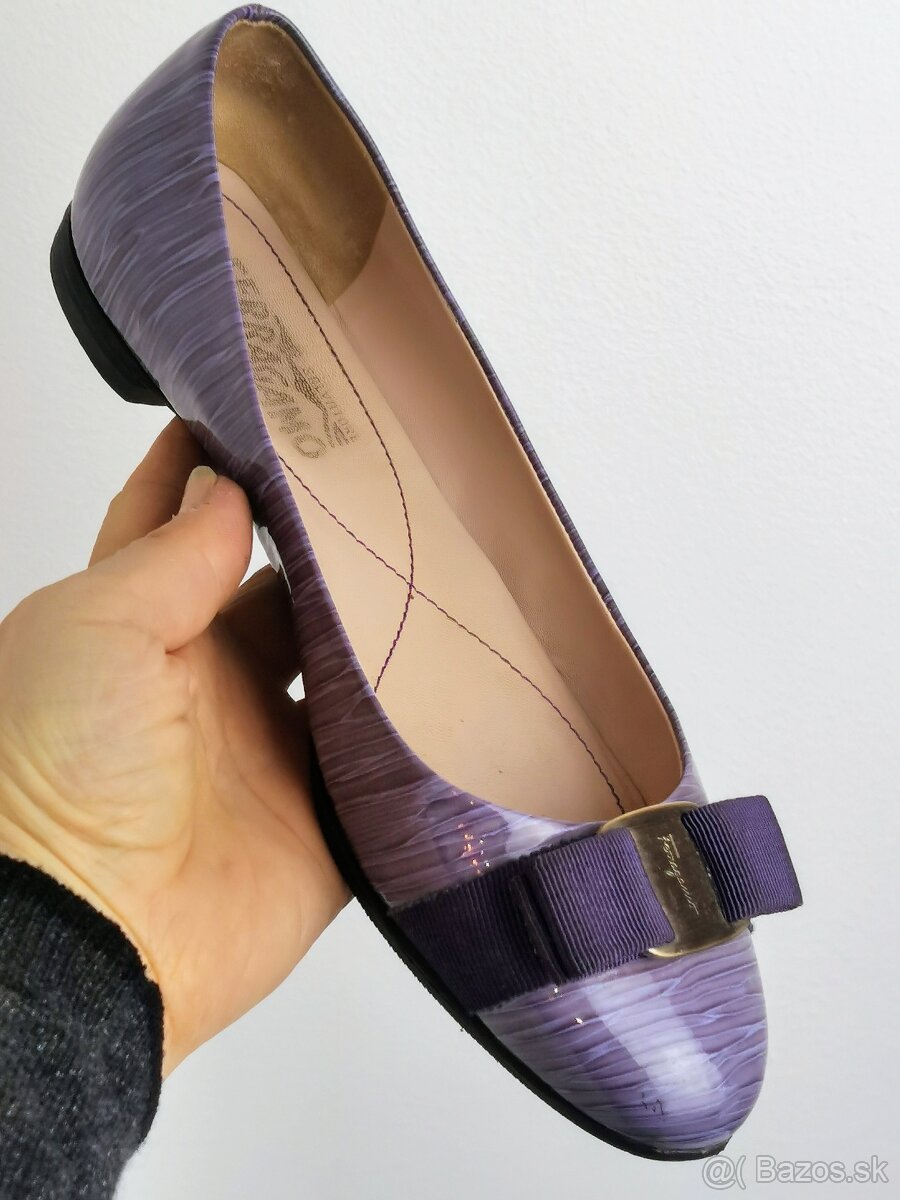Salvatore Ferragamo- luxusné balerínky veľkosť 36