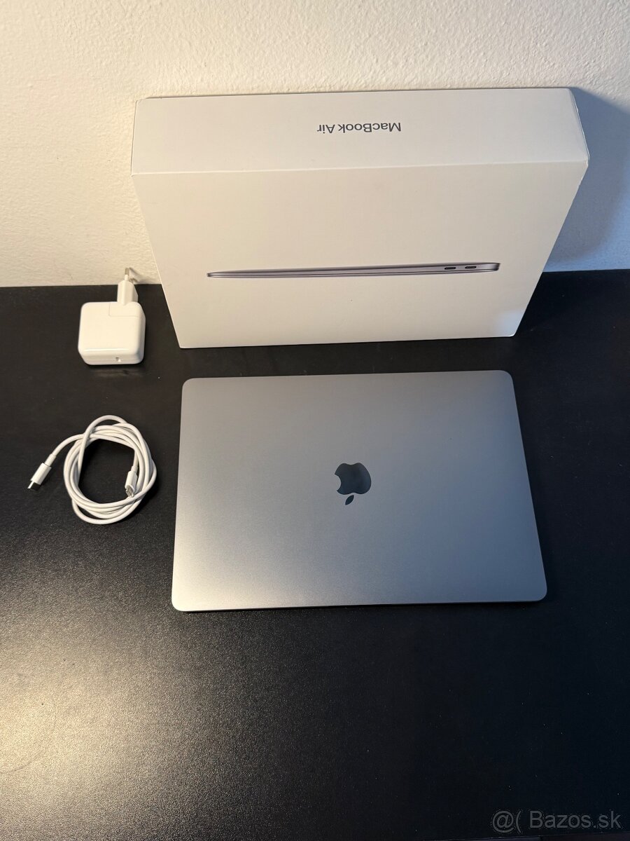 Predám MacBook Air 2020 M1 Space Grey HDD 256GB Stav Nového