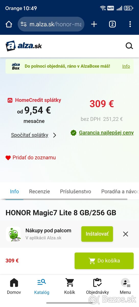 Honor magic 7 lite